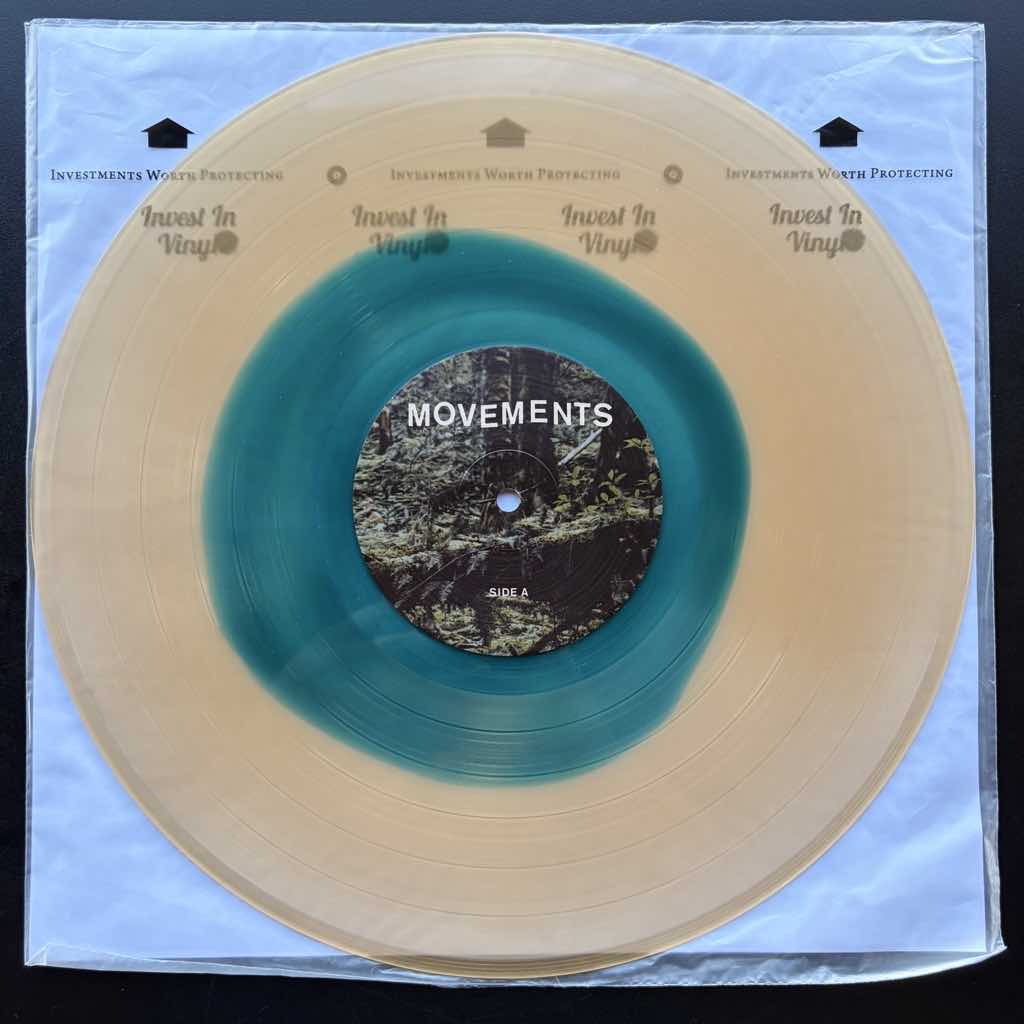 Movements - Feel Something (Brown Beer w/ Transparent Blue Blob)