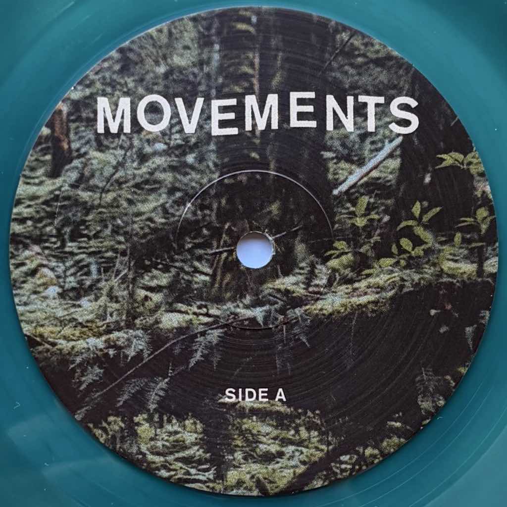 Movements - Feel Something (Brown Beer w/ Transparent Blue Blob)