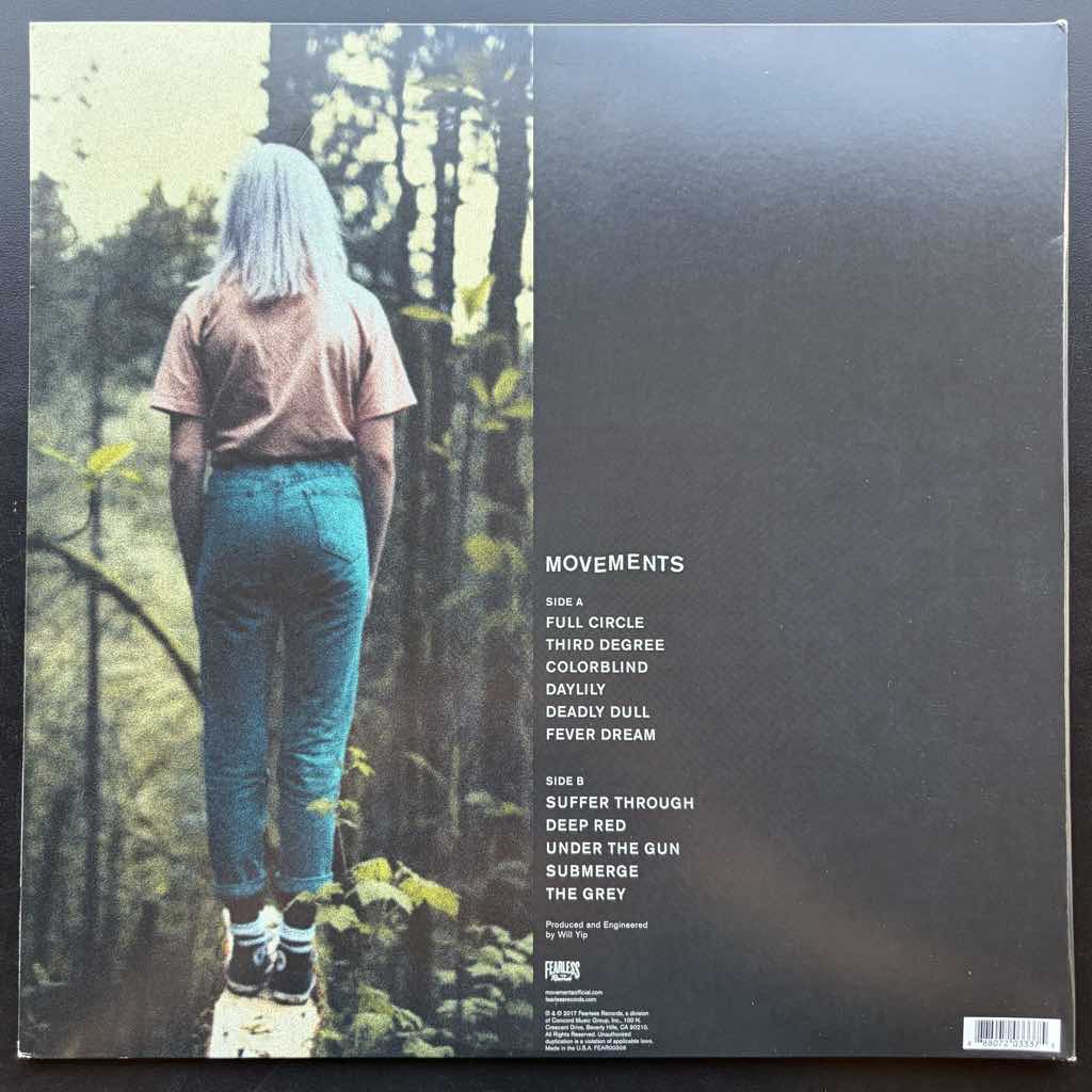 Movements - Feel Something (Brown Beer w/ Transparent Blue Blob)