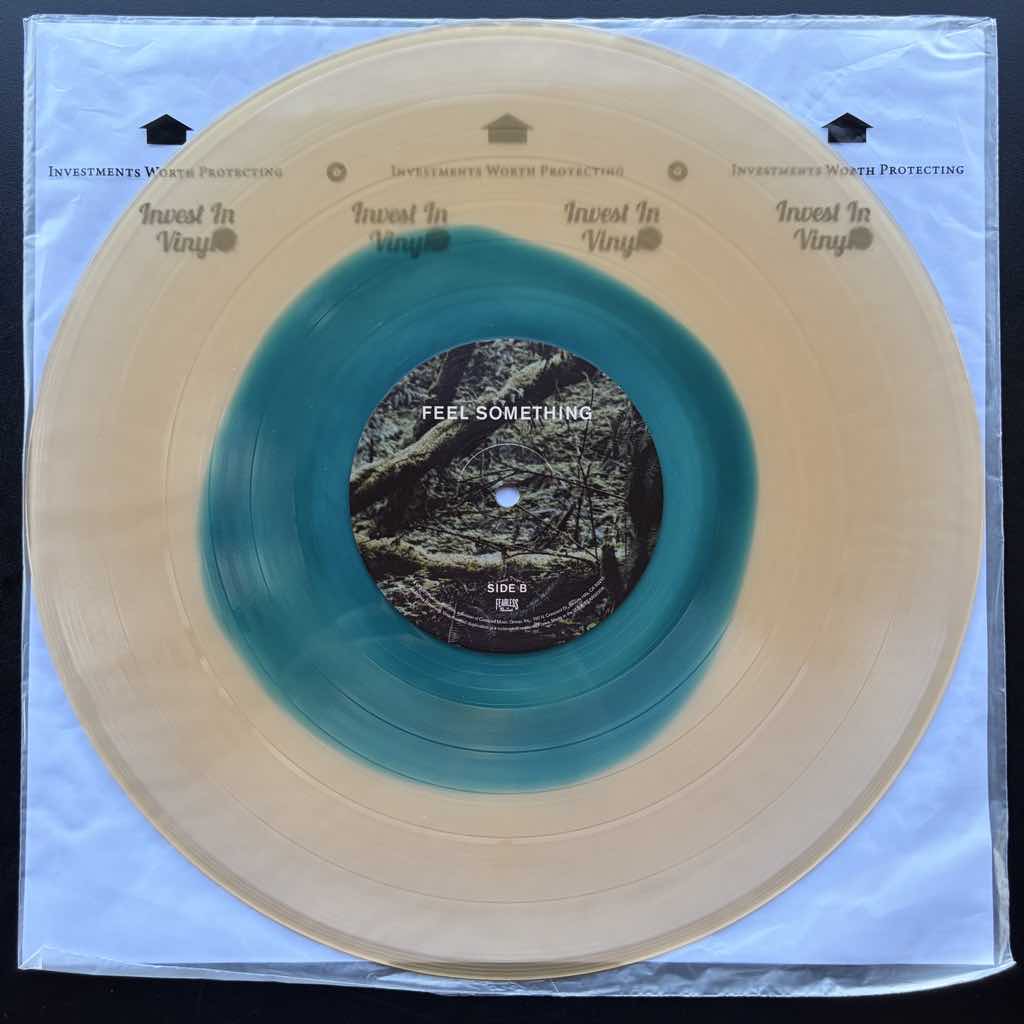 Movements - Feel Something (Brown Beer w/ Transparent Blue Blob)