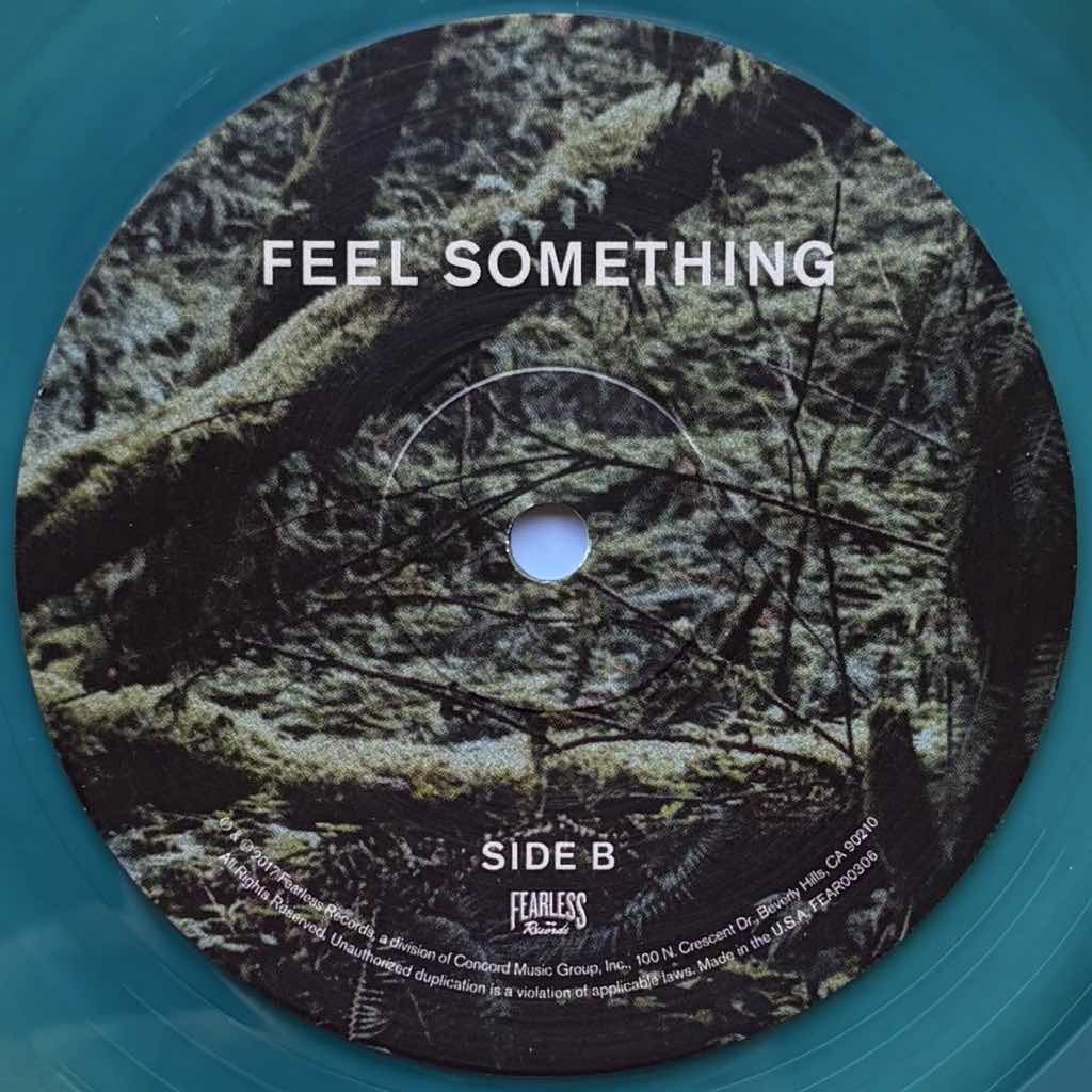 Movements - Feel Something (Brown Beer w/ Transparent Blue Blob)